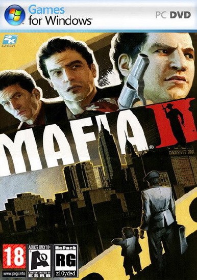 Mafia II + все официальные DLC (2010/RUS/Repack от z10yded)